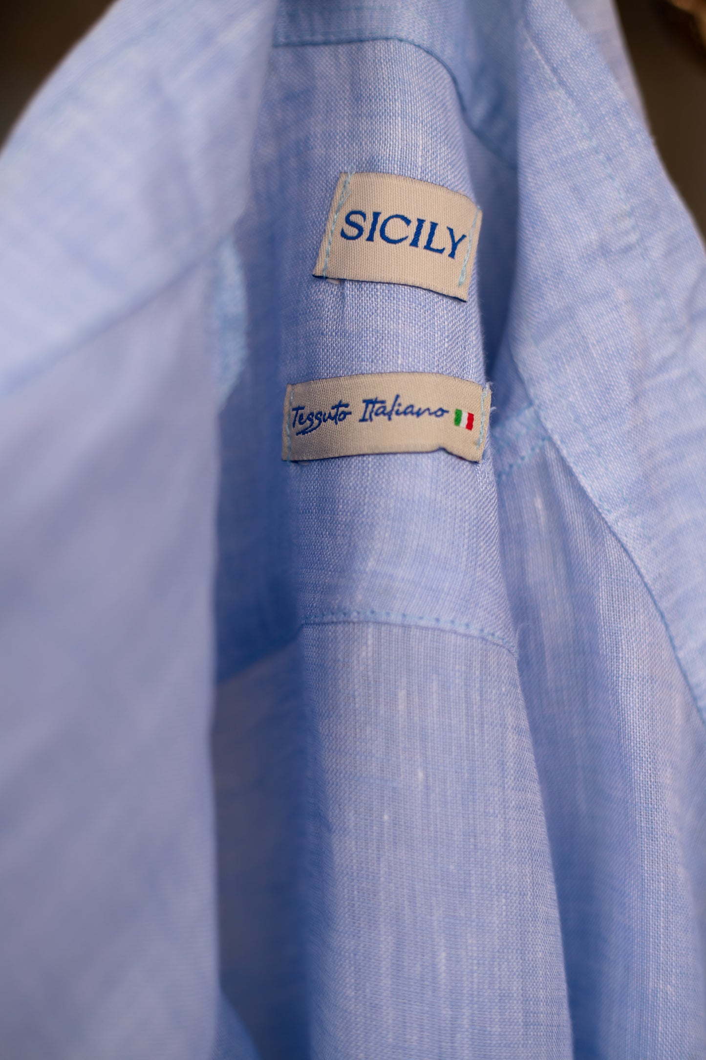 Camisa Palermo Manga Longa em Linho Italiano