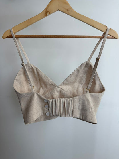 Top Ipanema  em Linho Italiano