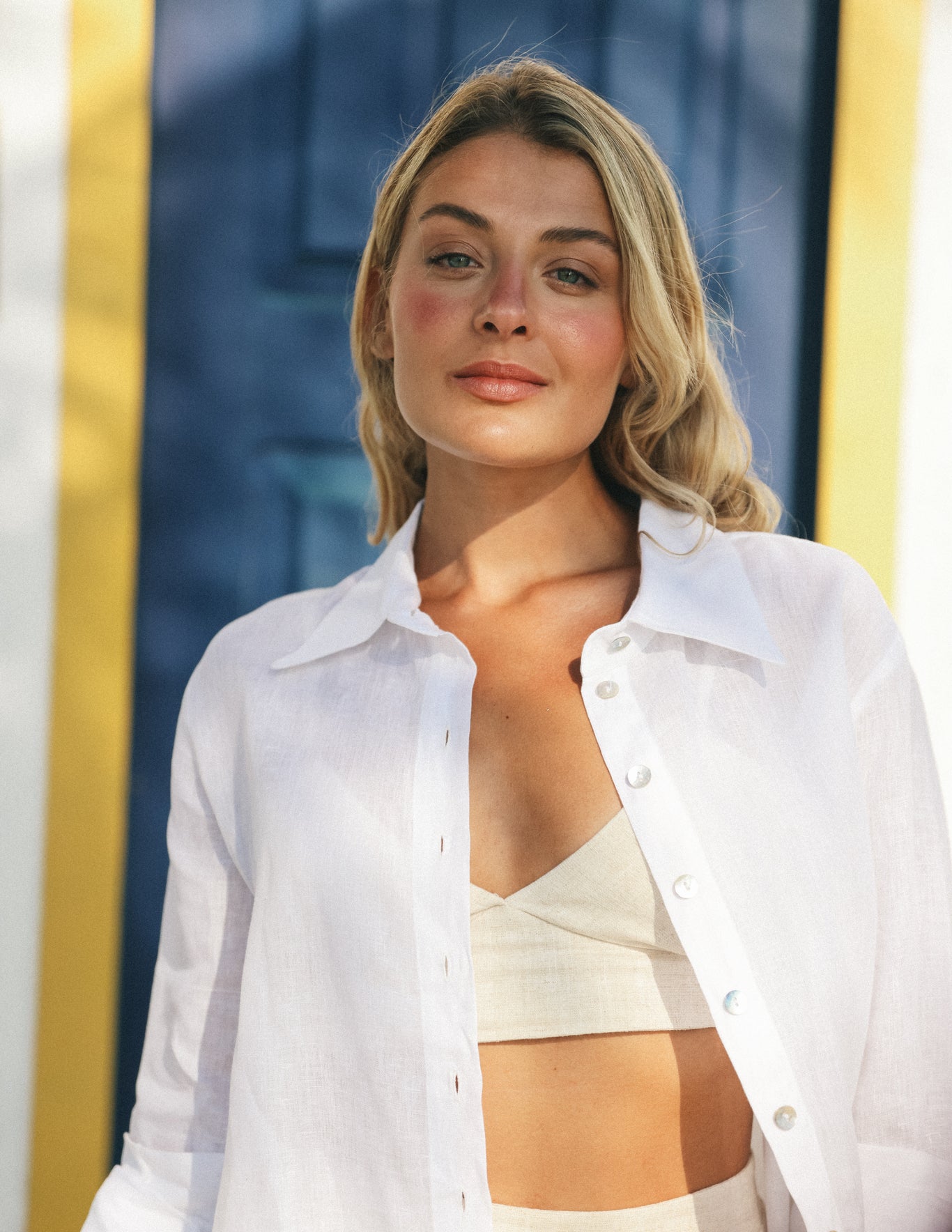 Camisa Palermo Manga Longa em Linho Italiano