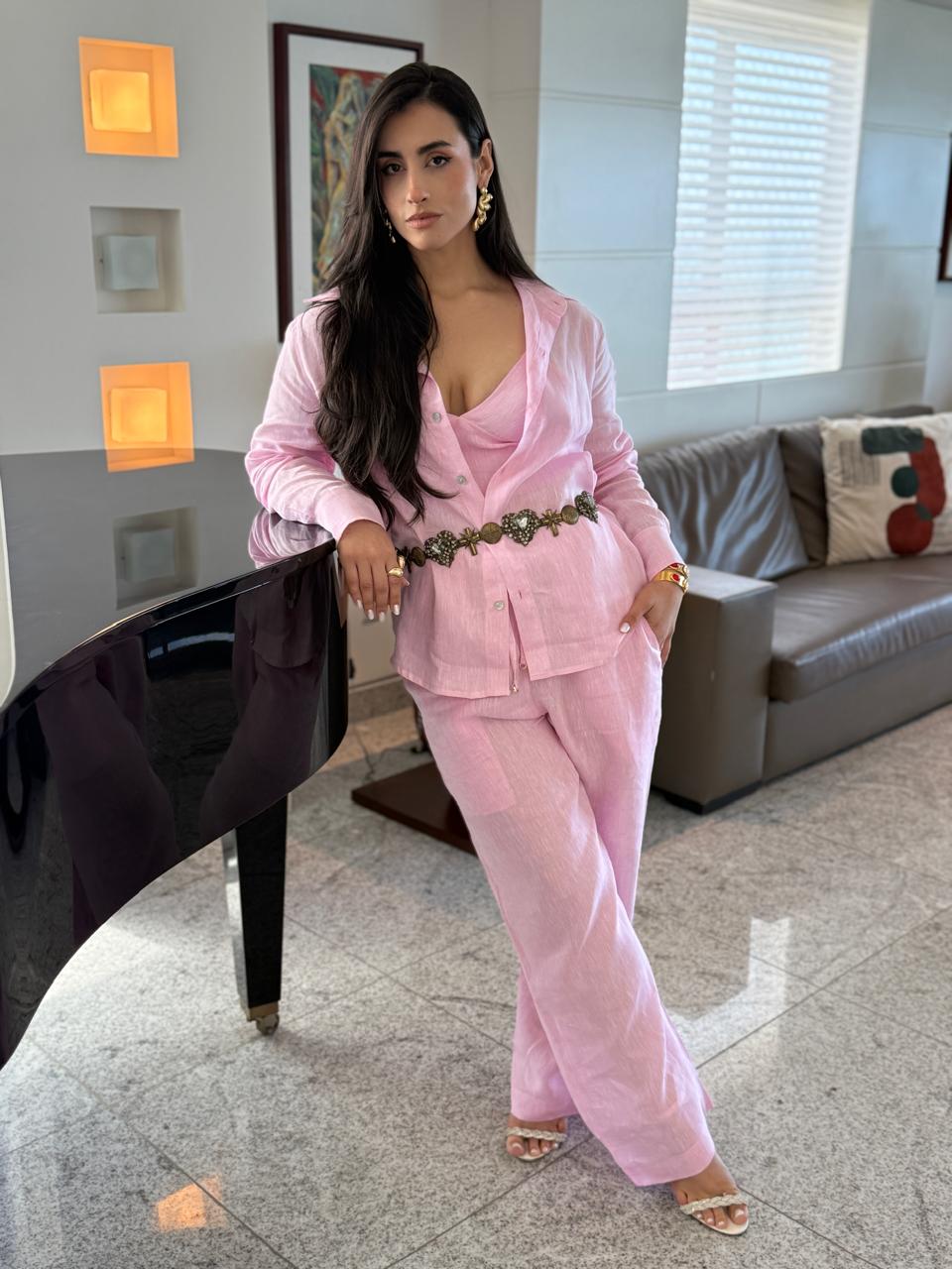 Conjunto Búzios em Linho Italiano