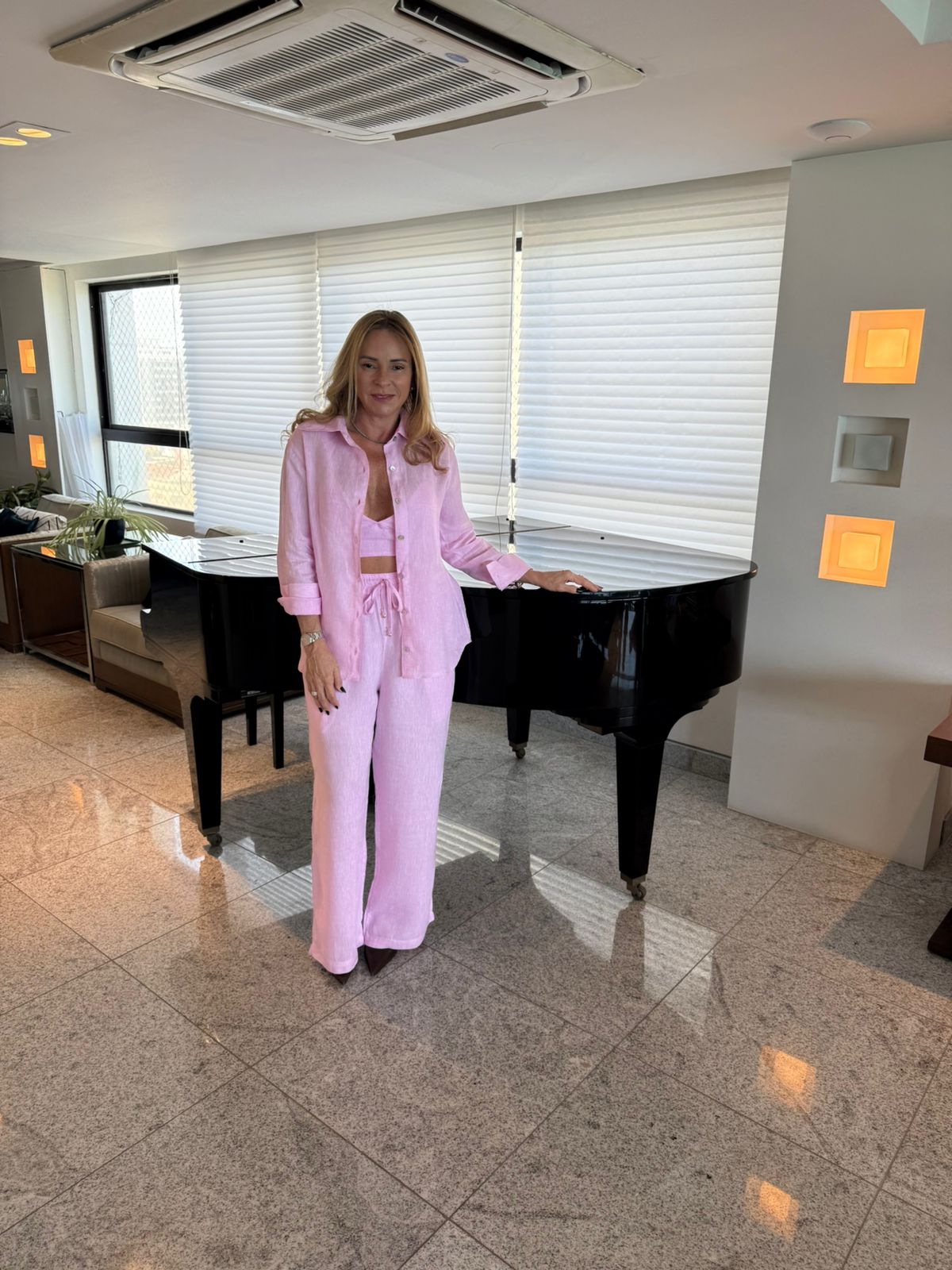 Conjunto Búzios em Linho Italiano