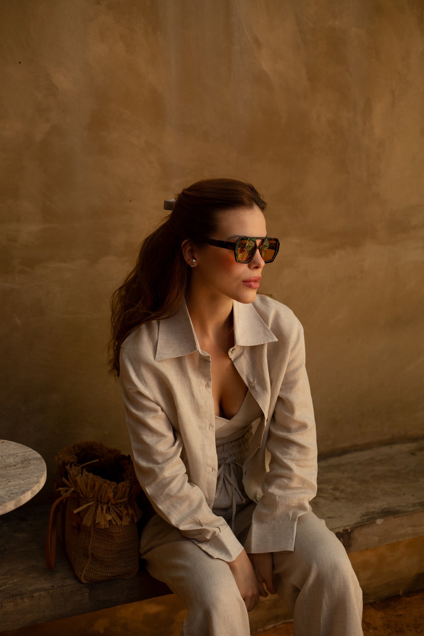 Conjunto Búzios em Linho Italiano