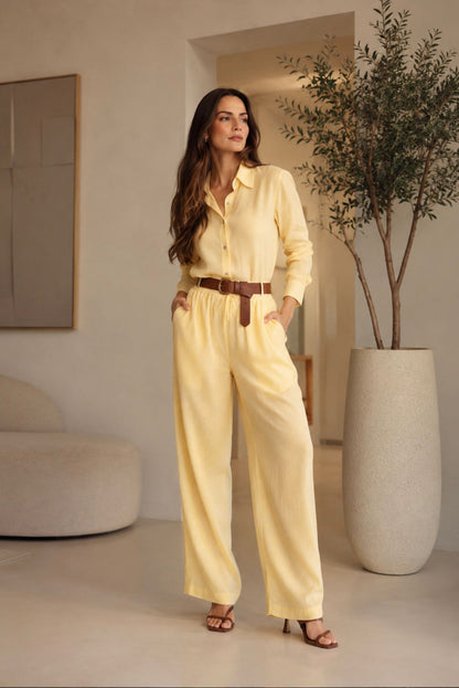 Conjunto Búzios em Linho Italiano